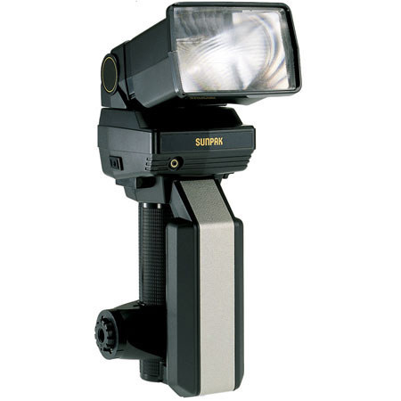 Sunpak 622 Super Pro Handle Mount Flash with Zoom Head Kit, Guide Number 200 ISO 100 ft. image