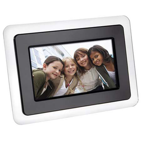 Sunpak 7&quot; Digital Photo Frame with Acrylic Black Frame image