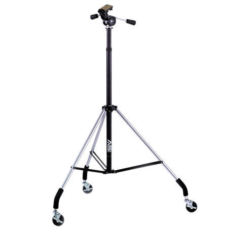 Smith Victor Dollypod IV, Wheeled Tripod with Pro-4 Three way Head image