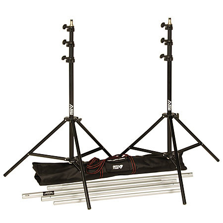 Smith Victor 12.5' Free Standing Grande Background Paper Rack.