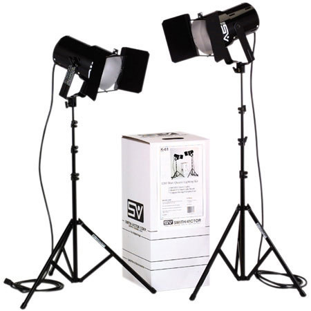 Smith Victor K61, 2 600-Watt Q60SG Quartz Light Kit. image