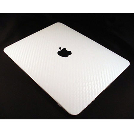 UPC 610370080337 product image for SlickWraps Carbon Fiber Wrap for iPad 3 & 4, White | upcitemdb.com