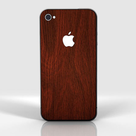 UPC 609465640532 product image for SlickWraps Mahogany Wood Full Body Wrap for iPhone 4/4s | upcitemdb.com