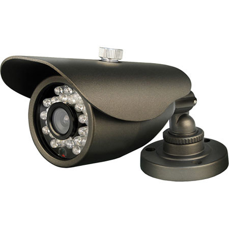 Swann PRO-655 Super Tough Day/Night Security Camera, 1/3" Sony CCD Video Sensor, Up to 80' Night Vision Range, Deterrent Stickers