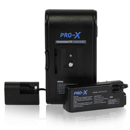 Switronix PowerBase 70 Battery Pack for Canon EOS 5D Mk II and 7D DSLRs