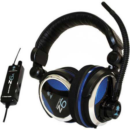 Turtle Beach Ear Force Z6A Gaming Headset with Multi-Speaker 5.1 Surround Sound