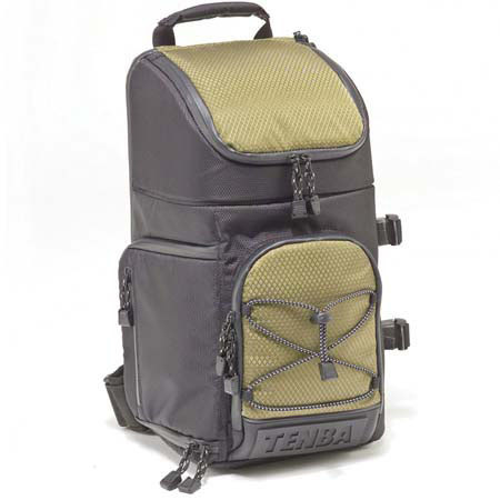 Tenba Shootout Convertable Photo Sling Bag, Medium, Color: Black / Olive image