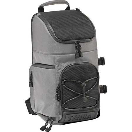 Tenba Shootout Convertable Photo Sling Bag, Medium, Color: Silver / Black image