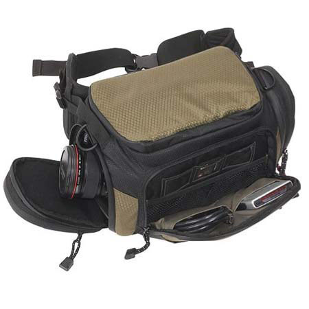 Tenba Shootout Convertible Waistpack, in Black / Olive image