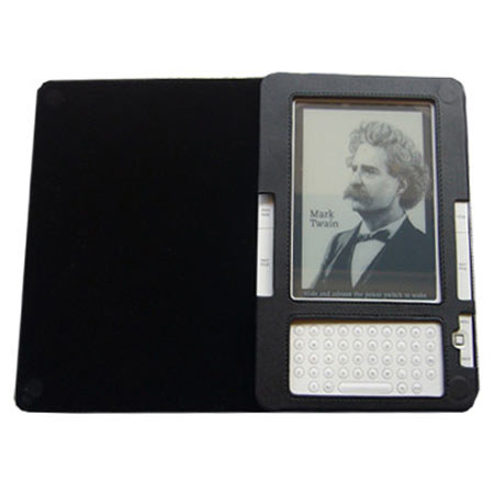 TrendyDigital MaxGuard Plus Amazon Kindle Cover, Fits 2nd Generation Kindle, with Embedded Corner Closure, Black