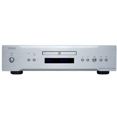 TEAC CD-2000 CD/SACD Player with USB Audio Input, >100dB Dynamic Range, Silver