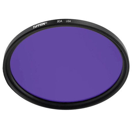 Tiffen 72mm 80A Tungsten to Daylight Conversion Glass Filter image