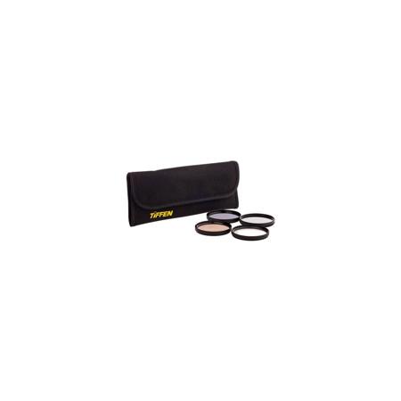 Tiffen 77mm Digital Enhancing Filter Kit, With Enhancing, Polarizer, 812 &amp; Digital Ultra Clear Filters image