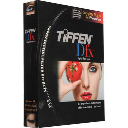 Tiffen DFX Software, Plug-in Set for Adobe Photoshop, Version 2, for Mac &amp; Windows image