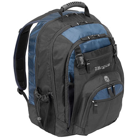 Targus TXL617 17&quot; XL Laptop Backpack, Blue/Black image