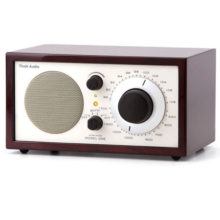 Tivoli Audio KLOSS MODEL ONE AM/FM Table Radio (Clear Glossy Lacquer)