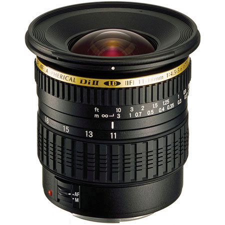 Tamron 11 - 18mm f/4.5-5.6 XR DI-II LD Aspherical (IF) AF Wide Zoom Lens, for Nikon Digital SLR Cameras - U.S.A. Warranty image