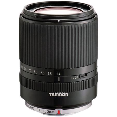 Tamron 14-150mm f/3.5-5.8 DI-III Lens for Micro Four Thirds Digital Cameras - Black