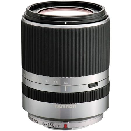 Tamron 14-150mm f/3.5-5.8 DI-III Lens for Micro Four Thirds Digital Cameras - Silver