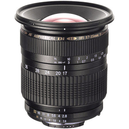 Tamron AF 17-35mm f/2.8-4 Di LD Aspherical (IF) Super Wide Angle Zoom Lens for Canon EOS with 6 year USA Warranty image