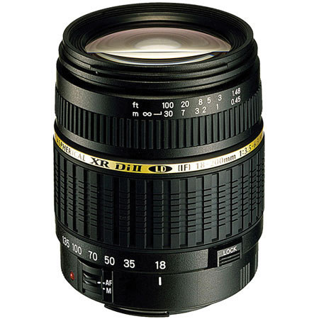 Tamron 18-200mm f/3.5-6.3 XR DI-II LD Aspherical (IF) AF Zoom Lens with Macro, for Canon EOS Digital SLRs - U.S.A. Warranty