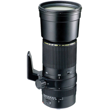 Tamron SP 200-500mm f/5-6.3 Di Auto Focus Zoom Lens with Hood for Nikon AF D - with 6 Year USA Warranty image