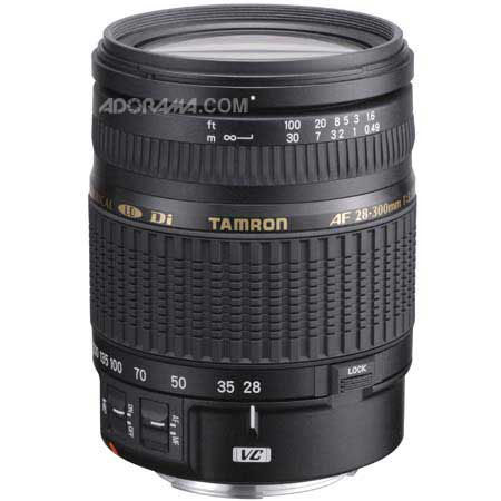 Tamron AF 28-300mm f/3.5-6.3 XR Di VC (Vibration Compensation) Aspherical (IF) Auto Focus Zoom Lens for Canon EOS - U.S.A. Warranty image