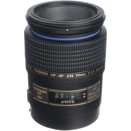 Tamron SP 90mm f/2.8 Di 1:1 AF Macro Auto Focus Lens for Canon EOS - with 6 Year USA Warranty image