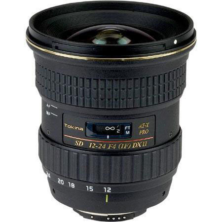 Tokina 12mm - 24mm f/4.0 PRO DX II Autofocus Zoom Lens for Nikon Digital SLR Cameras image