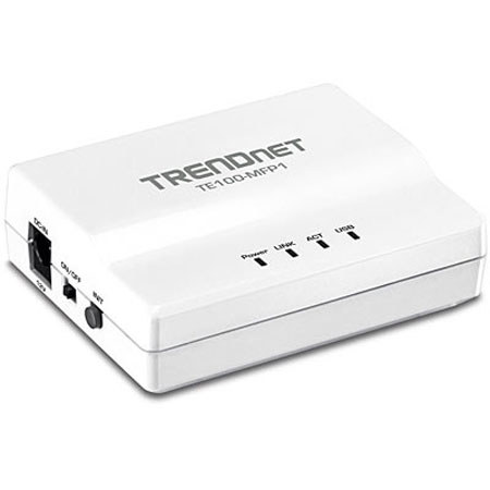 UPC 710931204230 product image for TRENDnet 1-Port Multi-Function USB Print Server, 10/100Mbps Auto-MDIX Ethernet P | upcitemdb.com