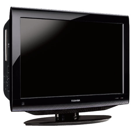 Toshiba 26CV100U 26" 720p LCD DVD Combo TV with Built-In ATSC/NTSC/QAM Digital Tuning - Black Gloss image