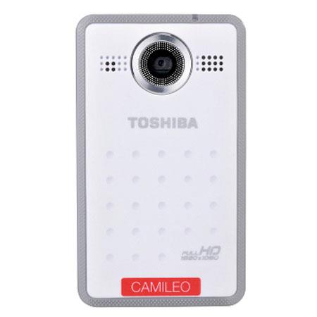 Toshiba CAMILEO Clip Full HD Mini Camcorder with 4GB Micro SD Card, 5MP BSI CMOS Sensor, 1.5
