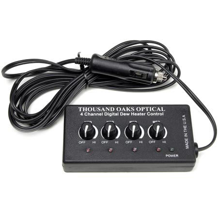 Thousand Oaks Four-Channel Digital Dew Heater Control Unit - Requires Heater Band/s.