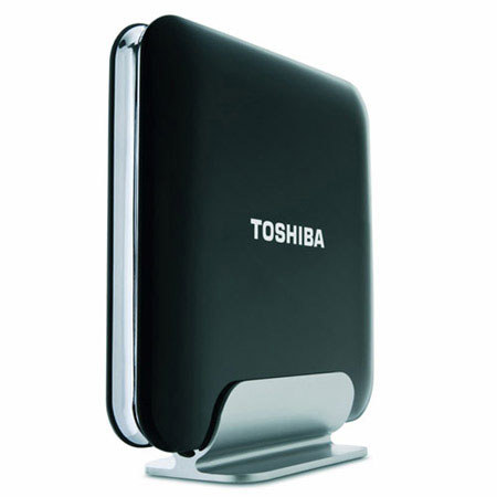 Toshiba 1.0TB Desktop External Hard Drive with USB and eSATA Dual Connectivity, for Mac &amp; Windows image