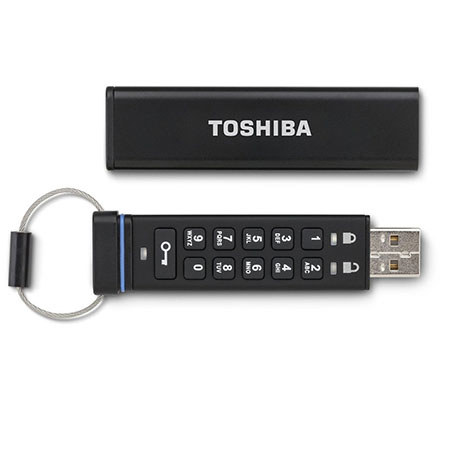 UPC 022265821800 product image for Toshiba 32GB Encrypted USB Flash Drive - 256-bit AES encryption - Support for Wi | upcitemdb.com