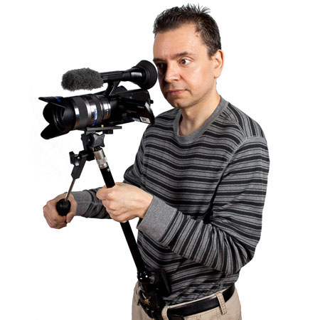 Ergorest Multi Pod, for use as Car Window Mount, Table Top Tripod, Shoulder/Chest Pod &amp; Compact Copy Stand. image