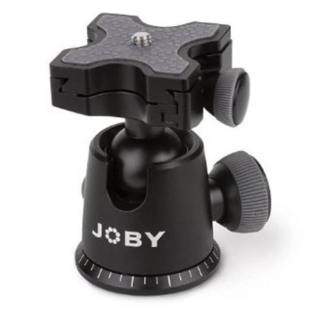 Joby Gorillapod Ballhead X (BHS) for Gorillapod Focus and Tripod Mountable Cameras/Camcorders, Supports 11.1 lbs., Black/Gray image