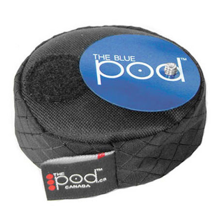 The POD Camera Platform (Bean Bag) - Blue / Black , 5&quot; Diameter, 2&quot; Thick image