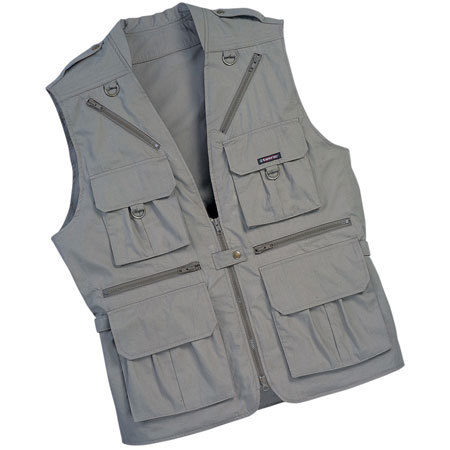 Tamrac 153 - World Correspondent's Vest - Large Khaki image