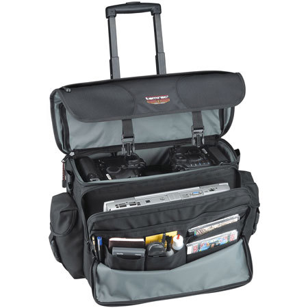 Tamrac CyberPro Express Rolling Photo / Computer Briefcase, Black. image