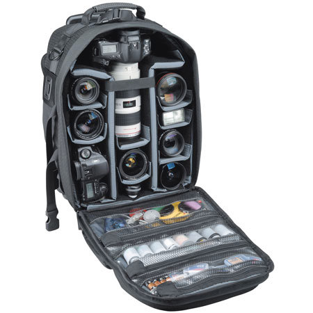 Tamrac CyberPro Express Rolling Photo/Computer Backpack, Black image