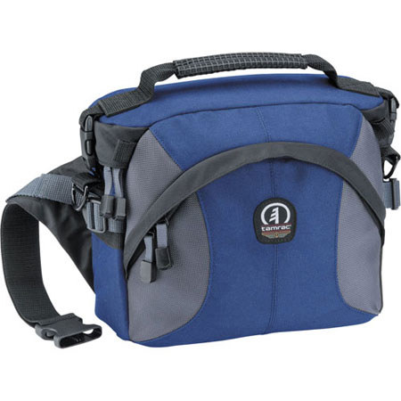 Tamrac #5765 Velocity 5x, Photo Hip Pack Convertible, for Digital &amp; Film SLRs with up to 5" Zoom Lens Attached, &amp; Accessories - Blue image