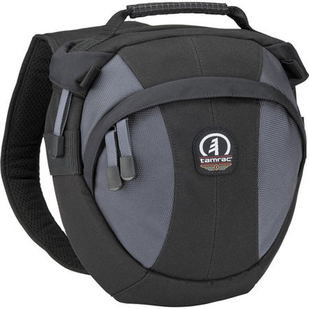 Tamrac #5766 Velocity 6x, Compact Sling Pack, for Digital & Film SLRs with up to 5" Zoom Lens Attached, & Accessories - Black