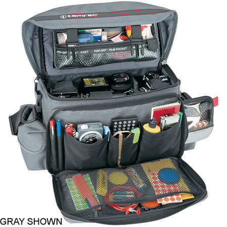 Tamrac 608 Pro System 8, Shoulder Bag for Small 35mm or Digital SLR Camera Systems, Navy. image