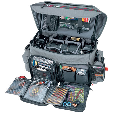 Tamrac 613 Super Pro System 13, Shoulder Bag for Large 35mm or Digital SLR Camera Systems, Gray. image