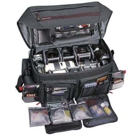 Tamrac 614 Super Pro System 14, Multi-Format Camera Bag for Large 35mm, Digital SLR or Medium Format Camera Systems, Black. image
