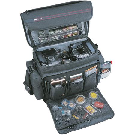 Tamrac 619 Super Pro System 19, Briefcase-Style Bag for Two Pro-Sized SLRs & Accessories, Black.