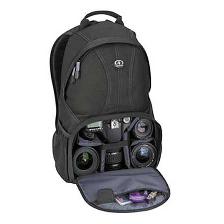 Tamrac 3370 Aero 70 Photo Backpack for DSLR Camera, Flash with Accessories, Black image