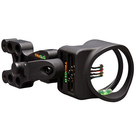 UPC 788130013113 product image for TruGlo Carbon XS Archery Sight, 4 Pin (4x.019) with Light, Black | upcitemdb.com