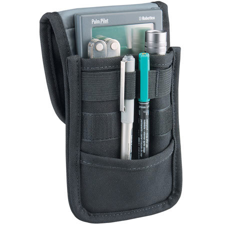 Tamrac MX-S5366, Super PDA / Utility Pocket, Belt Style Pouch for Pens, PDA, Etc., Black. image